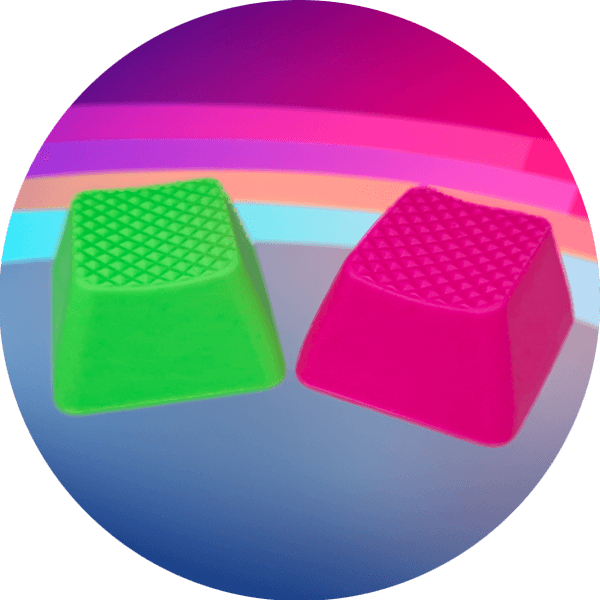 black keypad yellow background